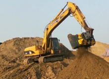 Dealing with soil, rock and sand on site